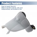 X Autohaux Coolant Radiator Reservoir Tank 2515000049 Overflow Expansion Bottle With Cap And Sensor For Mercedes-benz R350 2013