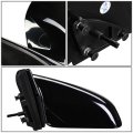 Auto Dynasty To1320206 Oe Style Manual Driver Left Side View Door Mirror Compatible With Toyota Matrix Pontiac Vibe 03-08