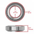 Caltric 293350043 293250222 Bearing Carrier With Seal Compatible Can-am Bombardier