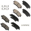 Ceramic Brake Pad Set 8pcs Front And Rear For Hyundai Tucson 2016 2021 Kia Sportage 2017 D1847 D1848 
