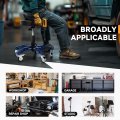 Auto Dynasty Rolling Mechanic Stool Height Adjustable Heavy Duty Roller Creeper Garage Shop Seat With Padded For Workshop