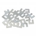 G-plus Fender Alignment Shims- 16 1 8 Thick- 3 Slot- 24 397t Compatible With Gm Body