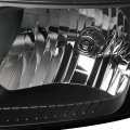 Auto Dynasty Oe Style Black Housing Clear Corner Headlight Head Lamps Tool Kit Compatible With Forte 10-13
