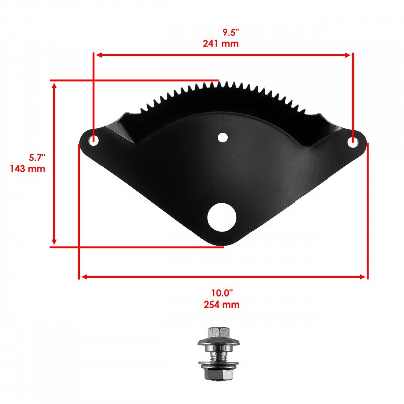 Steering Sector Gear Plate For Husqvarna Gt52 Xls Xlsi Gt54 Ls Gth2448 T Gth2454 Craftsman T2200 And Ayp Electrolux Lt2213
