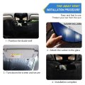 Windshield Sun Shade Soccer 3d Break Field Ram Front Window Block Uv Shades Visor Reflective Retractable For Car Suv Trucks