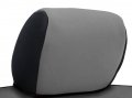 Carscover Custom Fit 2009-2014 Ford F150 F250 F350 Pickup Truck Neoprene Car Front Seat Covers Gray Black Sides Driver