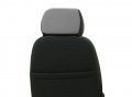 Carscover Custom Fit 2009-2014 Ford F150 F250 F350 Pickup Truck Neoprene Car Front Seat Covers Gray Black Sides Driver