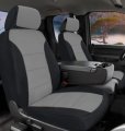 Carscover Custom Fit 2009-2014 Ford F150 F250 F350 Pickup Truck Neoprene Car Front Seat Covers Gray Black Sides Driver