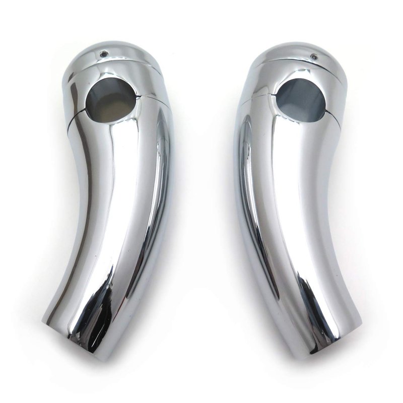 Universal Chrome 7 8 22mm Handlebar Riser Mounting Clamp For H-d P N Mt030-001-22