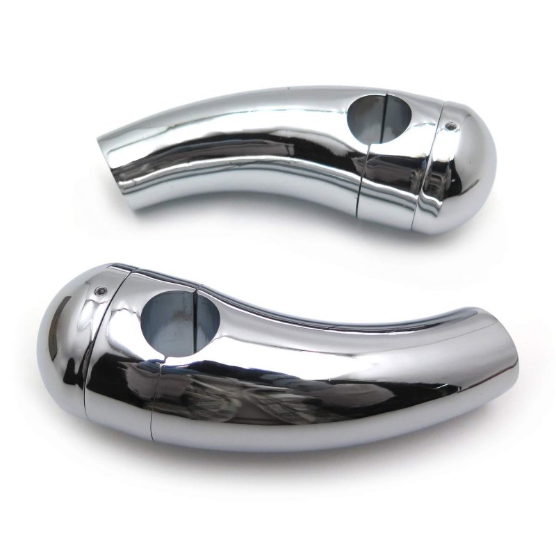 Universal Chrome 7 8 22mm Handlebar Riser Mounting Clamp For H-d P N Mt030-001-22