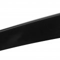 Akozon Car Front Foglight Eyebrow Trim Abs Styling Eyelids Cover Auto Accessories Fit For Tesla Model 3 Black