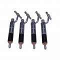 Hvacstar 4pcs Fuel Injector Nozzle 10r-7589 107-3651 10r7589 For Caterpillar Cat 3046 933 Lgp 933c D3c D4c 