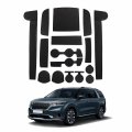 Custom Fit For Center Console Liner Mats 2022 2023 Kia Carnival Ka4 Interior Accessories Anti Dust Non-slip Cup Holder Inserts 