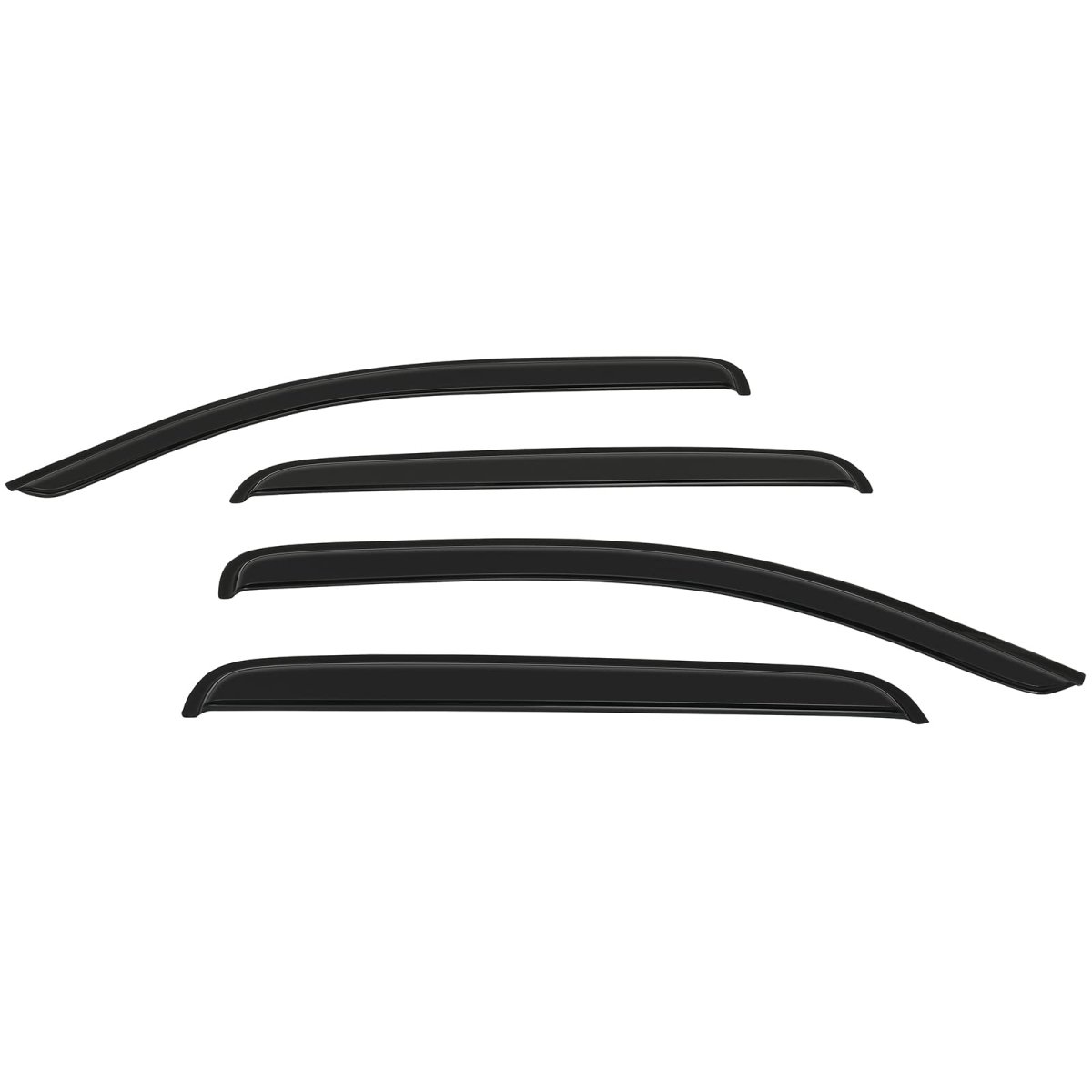 Window Visors Fits 2016-2021 For Toyota Tacoma Rain Guard 4 Pieces