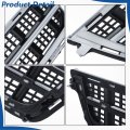 Silvery And Black Front Bumper Grille Lower Mesh 1pcs Replacement For Ats 2013-2014