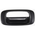 Tailgate Handle Bezel For Gmc Sierra 1500 2500 Hd 2001 2006 And 2007 Classic Smooth Black Plastic Outside All Cab Types 