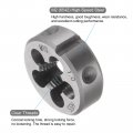 Uxcell Round Threading Dies Metric M10 X 1 Thread Right Hand High Speed Steel Hss Screw Cutting Die Repair Tool
