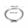 X Autohaux 4pcs Od 110mm To Id 93 1mm Aluminum Alloy Car Hub Centric Rings Wheel Bore Center Spacer