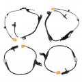 4pcs Abs Wheel Speed Sensor No 57450sepa01 57470sepa01 57455sepa01 57475sepa01 For Honda Acura Tl 2004-2008 