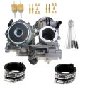 Jik 16100-mr1-673 Carburetor For Honda Shadow Vlx 600 Vt600 Vt600c Vt600cd Deluxe With Intake Manifold 