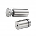 10 Pcs Advertising Nail With Standoff Screw 0 7 X 1 Inch Stainless Steel Wall Mount Rust Scratch Proof Screws For Glass Acrylic