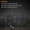Ocpty Front Right Cv Axle Shaft Assembly 44250-hr4-a21 Replacement For Honda Foreman 500 Rubicon Rancher 420