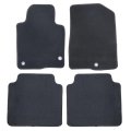 Velour Floor Mats For Kia K5 2021 2025 Custom Fit Front And Rear Bottom Carpet Liners Anti Slip All Season Full Set Black 