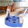 Woodworking Straight Hole Guide Drill Puncher Round Wood Tenon Splicing Locator Tool