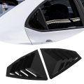 Rear Side Window Louver Trim 1 Pair Glossy Black Shutter Cover For Sti Vb 2022