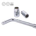 Cartman Telescoping Lug Wrench Wheel Standard Cr-v Socket 17 19 21 22mm