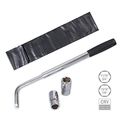 Cartman Telescoping Lug Wrench Wheel Standard Cr-v Socket 17 19 21 22mm