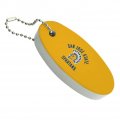 Graphics More San Jose State University Spartans Logo Floating Keychain Oval Foam Fishing Boat Buoy Key Float