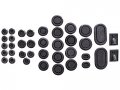 Auto Krafters Compatible Replacement For Rubber Plug Kit 44-piece Seat Fender Trunk Floor Pan Frame Rail More Fits 1969-70 