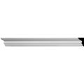 Ekena Millwork Cha02x01qu 3 4-inch H X 1 8-inch P 96-inch L Queenstown Chair Rail 