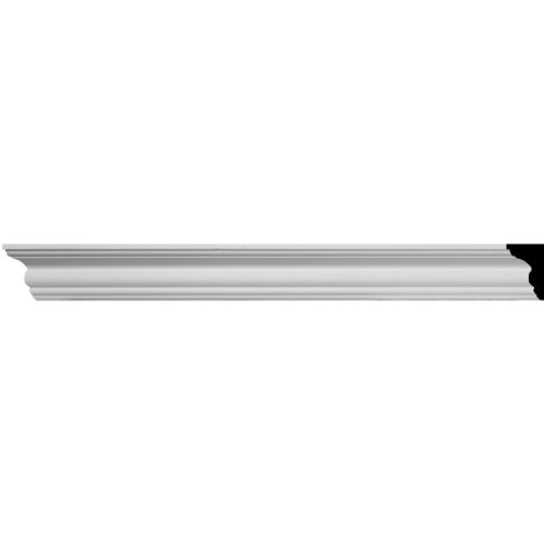 Ekena Millwork Cha02x01qu 3 4-inch H X 1 8-inch P 96-inch L Queenstown Chair Rail