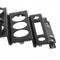 G-plus Dash Board Instrument Panel Center Bezel Trim Compatible With Jeep Wrangler 2007 2008 2009 2010 Black
