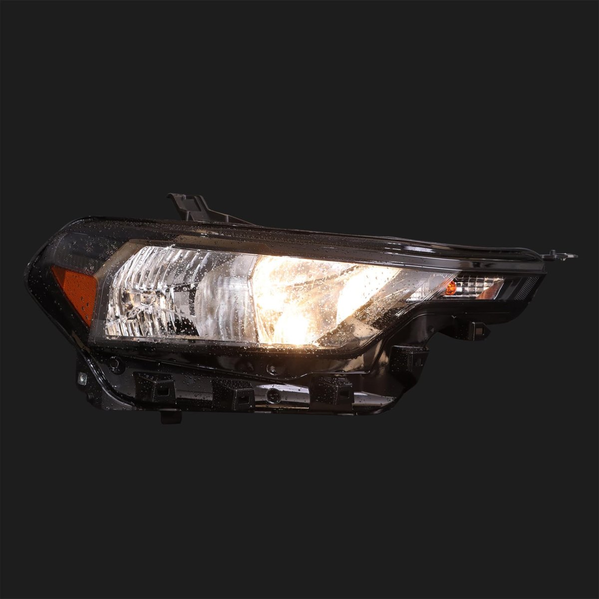 Headlight Assembly Replacement For Colorado 2023 2024 2025 Passenger Side Front Right Halogen Black Housing Part Number