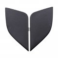Secosautoparts 2pcs Front Left Right Textured Tow Eye Cap Cover Compatible With Toyota Rav4 2016 2017 2018 Replace 532850r080