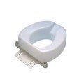 Fabrication Enterprises Raised Toilet Seat Bolt-down Bracket White 