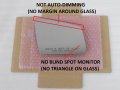 Heated Mirror Glass For Mercedes-benz B C E S Cl Cla Gla Glk Class Passenger Side View Right Rh Not Auto-dimming A No Blind