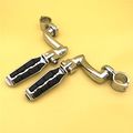 Xkh Group Motorcycle Chrome Adjustable Highway Peg Mounting Kit With Footpeg Footrest For Honda Goldwing Vtx1300 Shadow