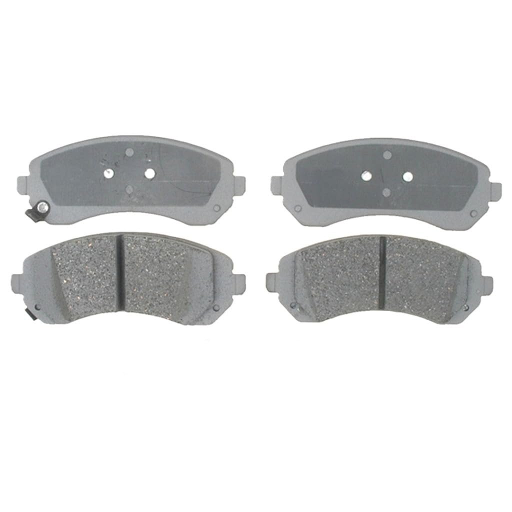 Front Disc Brake Pad Set For Pontiac Aztek 2001 To 2005 Ceramic Silver Classification Bonded Friction Replacement 19286128