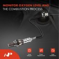 A-premium O2 Oxygen Sensor Compatible With Ford Fusion 2011-2012 3 5l Lincoln Mkz Upstream And Downstream 4-pc Set Replace