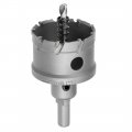 Uxcell Carbide Hole Saw Drill Bit 48mm Cutter For Stainless Steel Alloy Cast Iron Copper Metal Sheet With Limit Step
