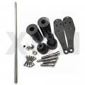 Smt-no Cut Frame Slider Protector Compatible With 2006 2007 Kawasaki Zx10r Zx-10r Zx 10r Carbon B075vlzdvn