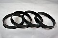 4 Pieces Hub Centric Polycarbonate Rings Adapters 73 1mm Wheel Bore To 67 Factory
