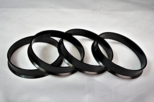 4 Pieces Hub Centric Polycarbonate Rings Adapters 73 1mm Wheel Bore To 67 Factory
