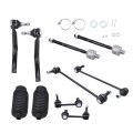 10 Piece Front Rear Tie Rod End Sway Bar Link Kit For Nissan Altima 2007 2013 Es800357 Es800358 Ev800356 K750094 K750095