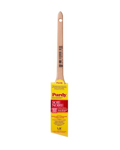 Purdy 144024015 Black Bristle Series Adjutant Angular Trim Paint Brush 1-1 2 Inch