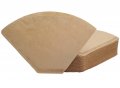 Irekamons 4 Cone Coffee Filter 8-12 Cup Unbleached Natural Paper No Blowout Disposable For Pour Over And Drip Maker 100 Count 